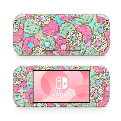 Nintendo Switch Lite Decal Skin For Console Sweet Candy Donuts - ZoomHitskin