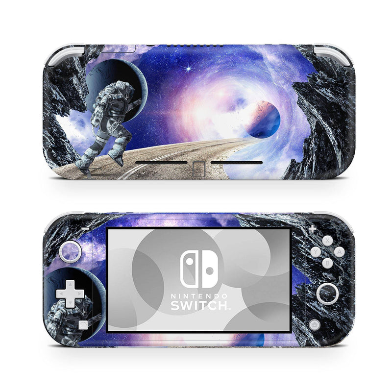 Nintendo Switch Lite Skin Decal For Console Astronaut Planet Earth - ZoomHitskin