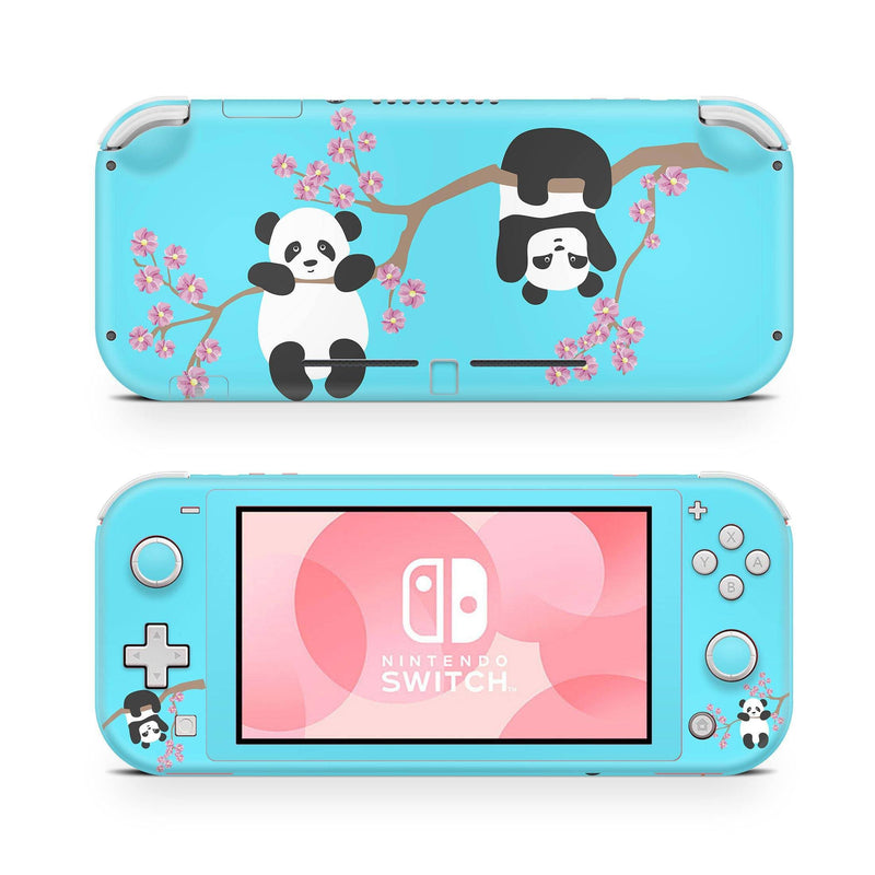 Nintendo Switch Lite Skin Decal For Console Cute Panda Bear - ZoomHitskin