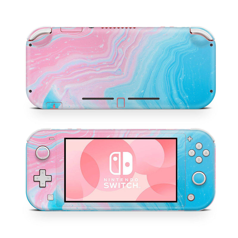 Nintendo Switch Lite Skin Decal For Game Console Agate Topaz - ZoomHitskin