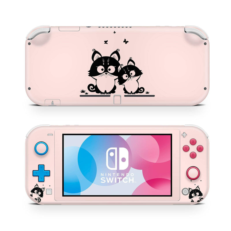 Nintendo Switch Lite Skin Decal For Game Console Cats Anime - ZoomHitskin