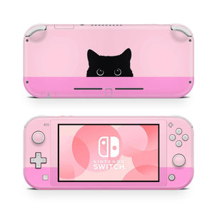 Nintendo Switch Lite Skin Decal For Game Console Feline Cat - ZoomHitskin