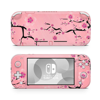 Nintendo Switch Lite Skin Decal For Game Console Japanese Cherry - ZoomHitskin