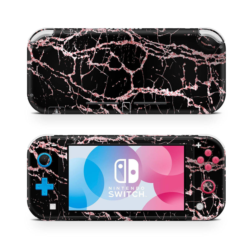 Nintendo Switch Lite Skin Decal For Game Console Marbling Grain - ZoomHitskin