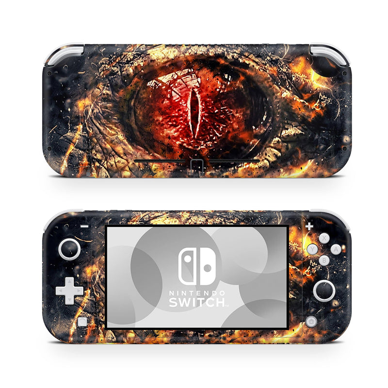 Nintendo Switch Lite Skin Decal For Game Console Monster Eye - ZoomHitskin