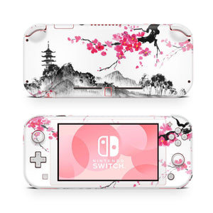 Nintendo Switch Lite Skin Decal For Game Console Orient Temple - ZoomHitskin