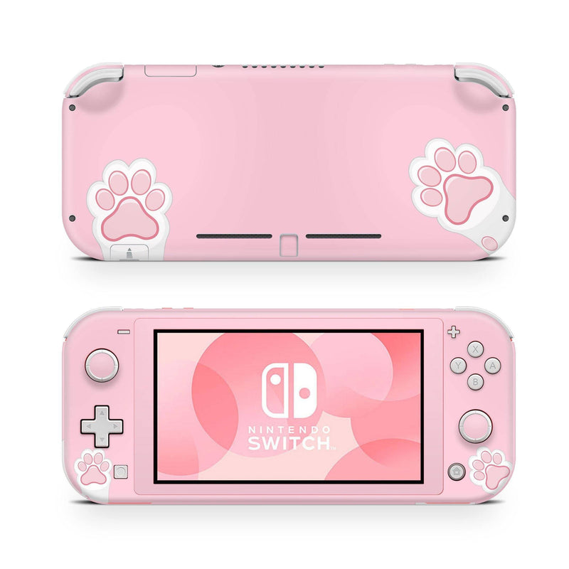 Nintendo Switch Lite Skin Decal For Game Console Paws - ZoomHitskin