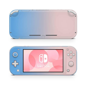 Nintendo Switch Lite Skin Decal For Game Console Pink And Blue Degrade - ZoomHitskin