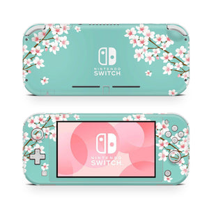 Nintendo Switch Lite Skin Decal For Game Console Sapphire Light Bloom - ZoomHitskin