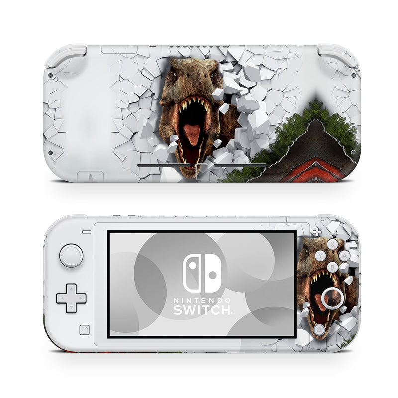 Nintendo Switch Lite Skin Decal For Game Console T-rex - ZoomHitskin