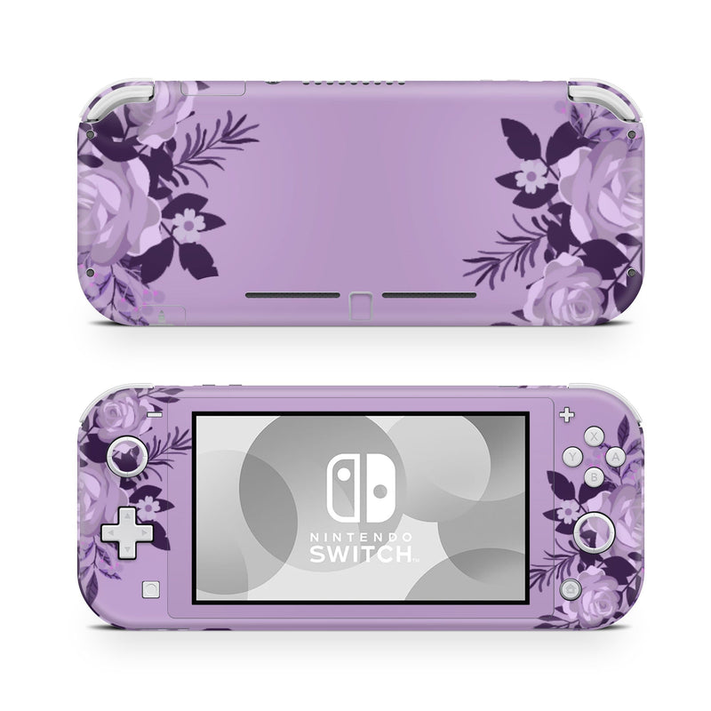 Nintendo Switch Lite Skin Decal For Game Console Violet Bloomer - ZoomHitskin