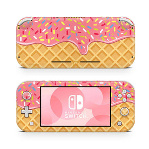 Nintendo Switch Lite Skin Decal For Game Console Waffle Cookie - ZoomHitskin