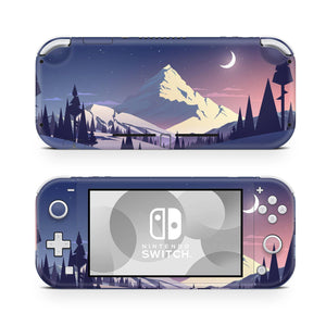 Nintendo Switch Lite Skin Decal For Game Console Winter Nature Paysage - ZoomHitskin