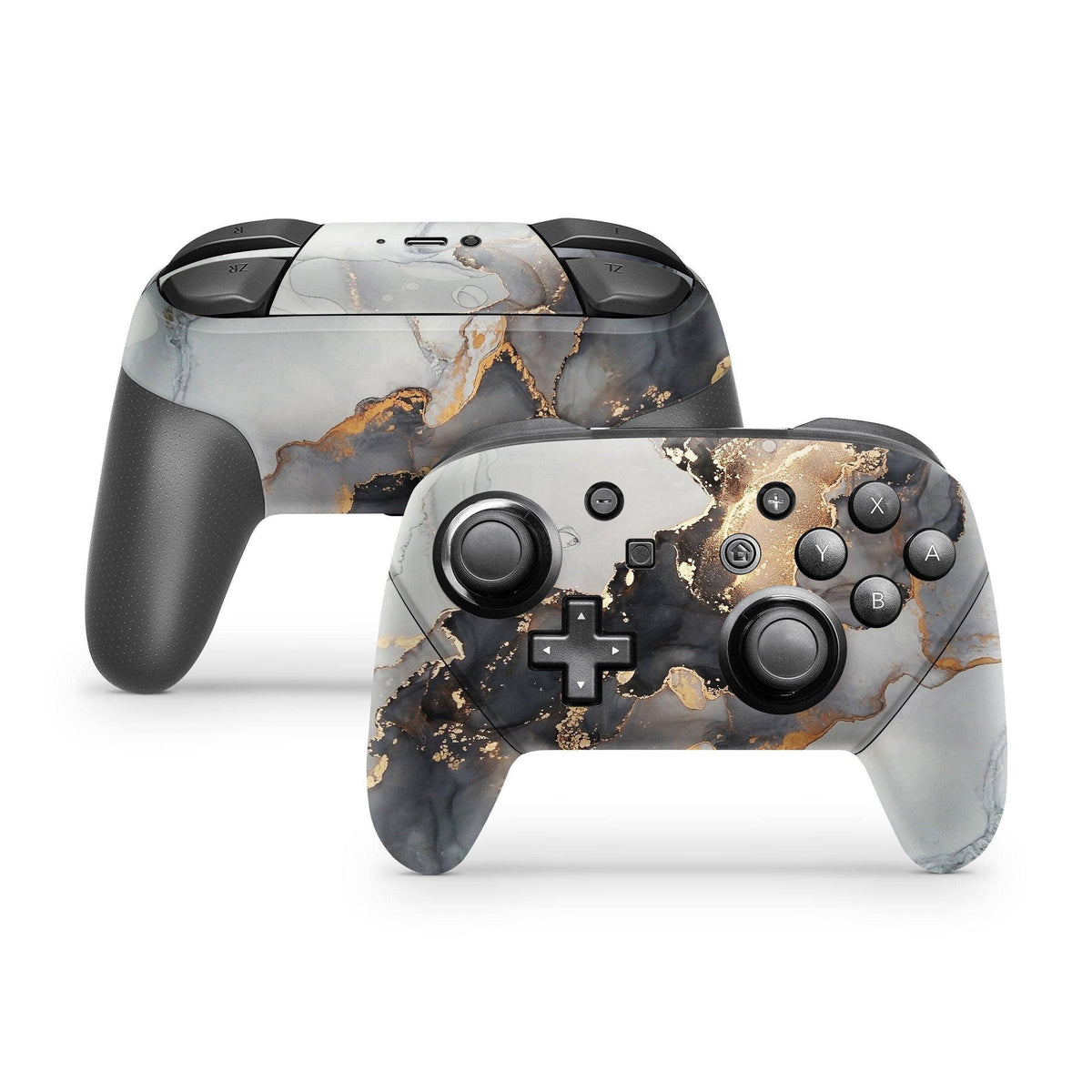 Nintendo Pro Switch Controller Skin Decals - Granite - Wrap Vinyl ...