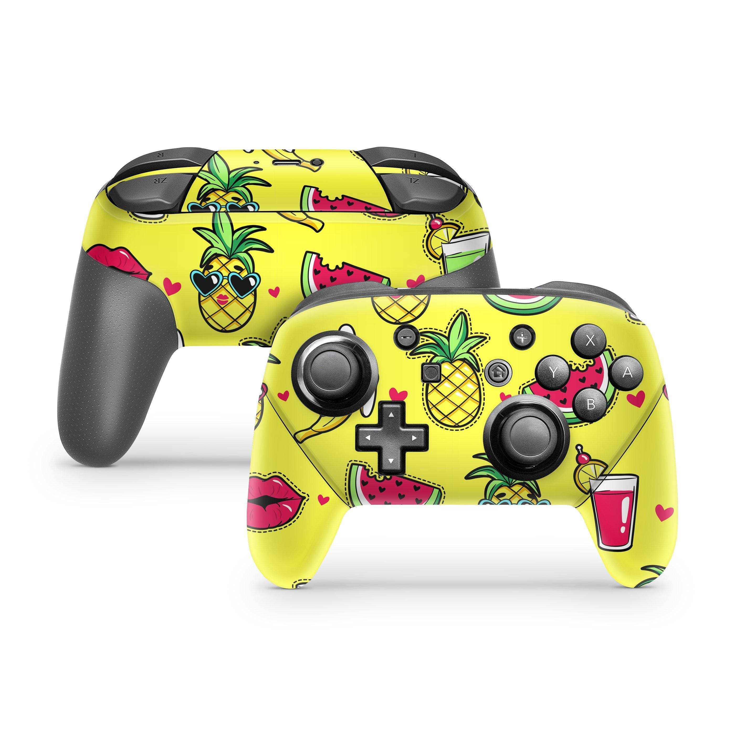 Nintendo Pro Switch Controller Skin Decals - Cocktail - Wrap Vinyl ...