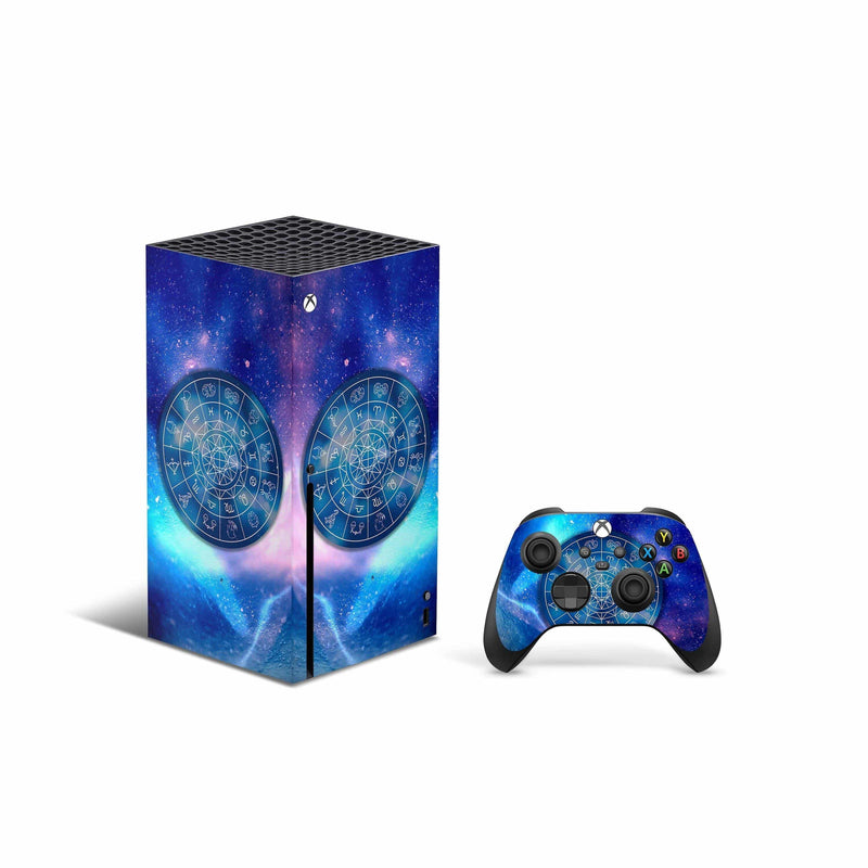Astronomy Skin Decal For Xbox Series X Console And Controller , Full Wrap Vinyl For Xbox Series X - ZoomHitskin