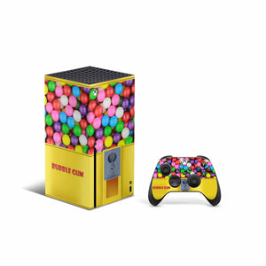 Bubble Gum Skin Decal For Xbox Series X Console And Controller , Full Wrap Vinyl For Xbox Series X - ZoomHitskin