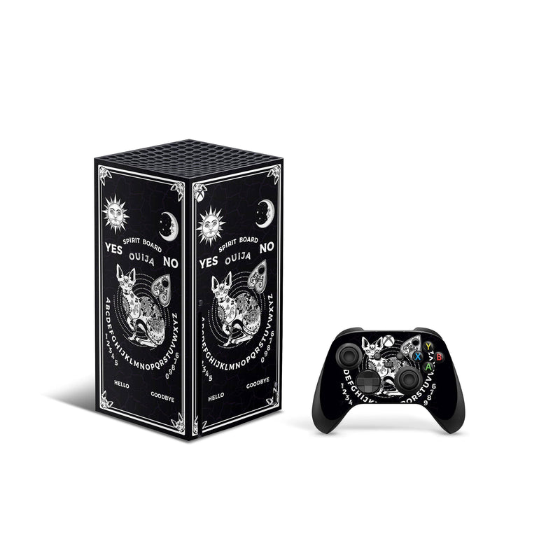 Ouija  Skin Decal For Xbox Series X Console And Controller , Full Wrap Vinyl For Xbox Series X - ZoomHitskin