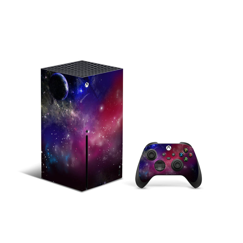 Planets Skin Decal For Xbox Series X Console And Controller , Full Wrap Vinyl For Xbox Series X - ZoomHitskin
