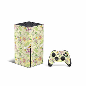 Scent Spring Skin Decal For Xbox Series X Console And Controller , Full Wrap Vinyl For Xbox Series X - ZoomHitskin