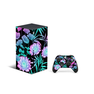 Summer Vibe Skin Decal For Xbox Series X Console And Controller , Full Wrap Vinyl For Xbox Series X - ZoomHitskin