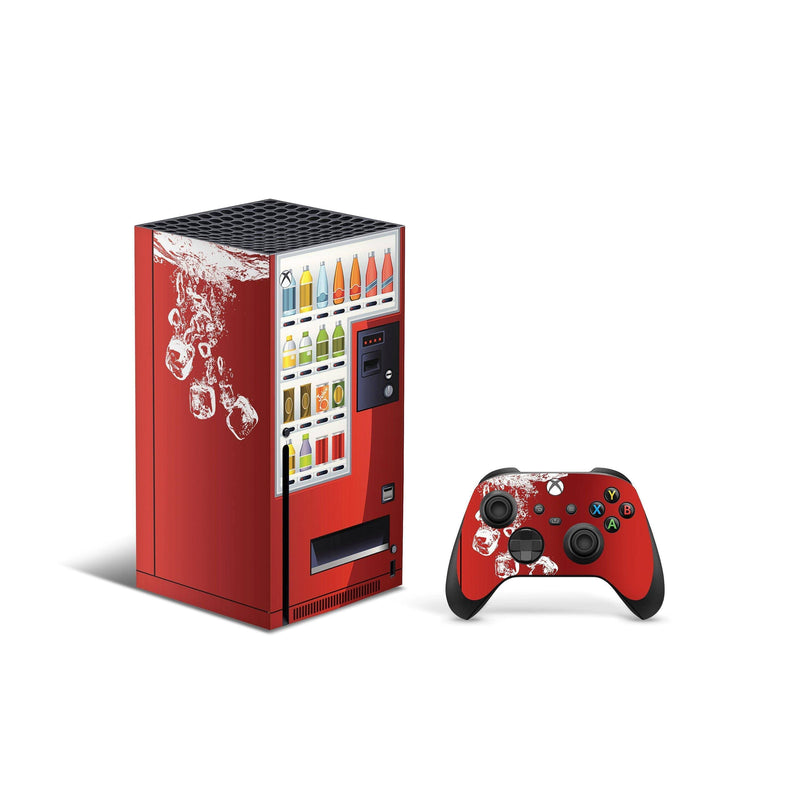 Vending Machine  Skin Decal For Xbox Series X Console And Controller , Full Wrap Vinyl For Xbox Series X - ZoomHitskin