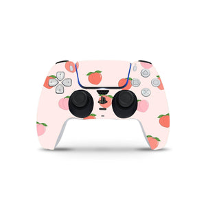 Sweet Peachs Skin Decal For PS5 Playstation 5 Controller , Full Wrap Vinyl For PS5 Dualshock - ZoomHitskin