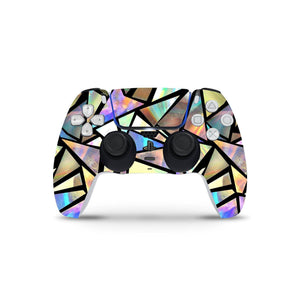 Watercolored Mirror Skin Decal For PS5 Playstation 5 Controller , Full Wrap Vinyl For PS5 Dualshock - ZoomHitskin