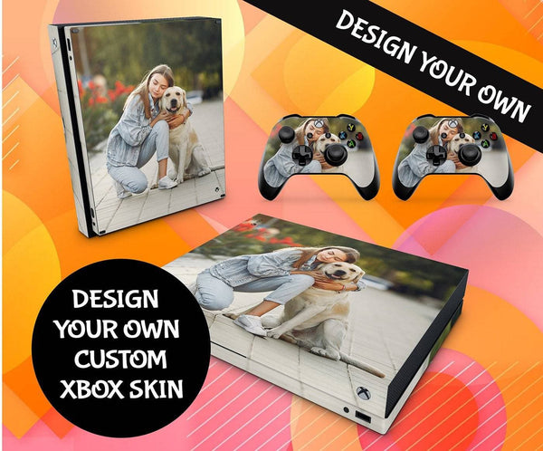 Personalized Your Xbox One With Your Favorite Picture , Custom Your Own Photo Xbox One Console Skin , Full Wrap Vinyl Decal - ZoomHitskin