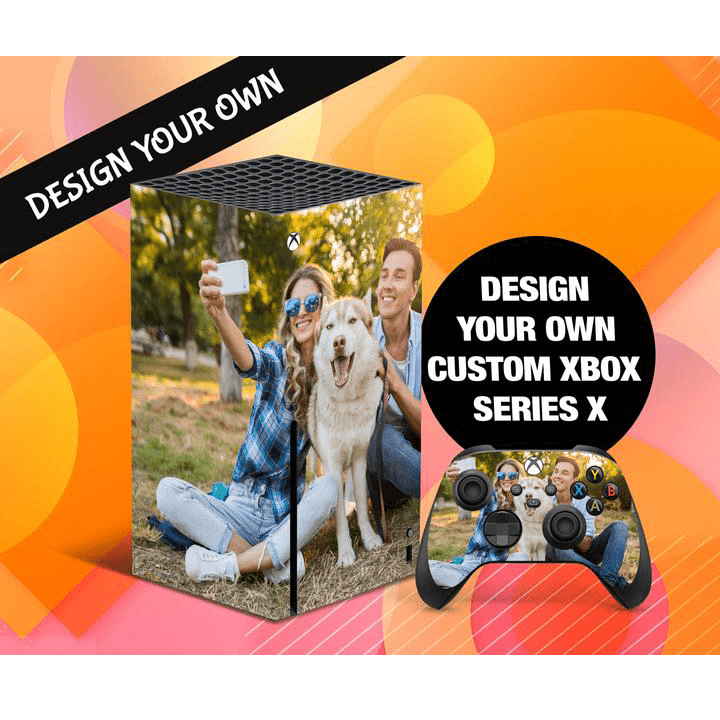 Personalized Your Xbox Series X With Your Favorite Picture , Custom Your Own Photo Xbox Series X Console Skin , Full Wrap Vinyl Decal - ZoomHitskin