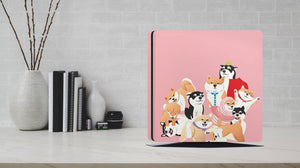 PS4 Skin Decal For Playstation 4 Console Shiba Inu - ZoomHitskin