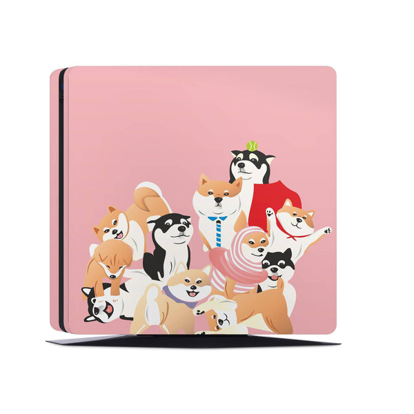 PS4 Skin Decal For Playstation 4 Console Shiba Inu - ZoomHitskin
