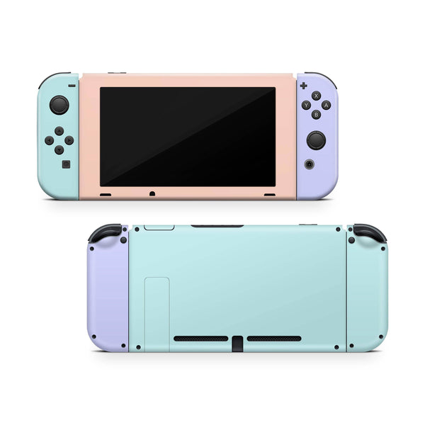 Retrogaming 80 Nintendo Switch Skin Decal For Console Joy-Con And Dock - ZoomHitskin