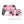 Charger l&#39;image dans la galerie, Nintendo Switch Pro Controller Skin Decal Sticker Cloudy Pinky Set - ZoomHitskin
