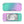Charger l&#39;image dans la galerie, Nintendo Switch Lite Console Skin Decal Sticker Multi Color Blue Lavender Turquoise Sea Ocean Blue Degrade Rainbow Style Purple Design Set - ZoomHitskin
