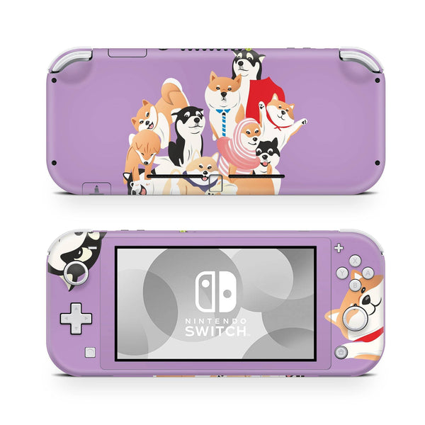 Nintendo Switch Lite Skin Decal For Console Shiba Inu - ZoomHitskin