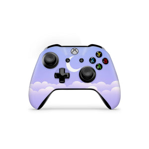 Blue Lilac Moon Skin For The Xbox Controller - ZoomHitskin
