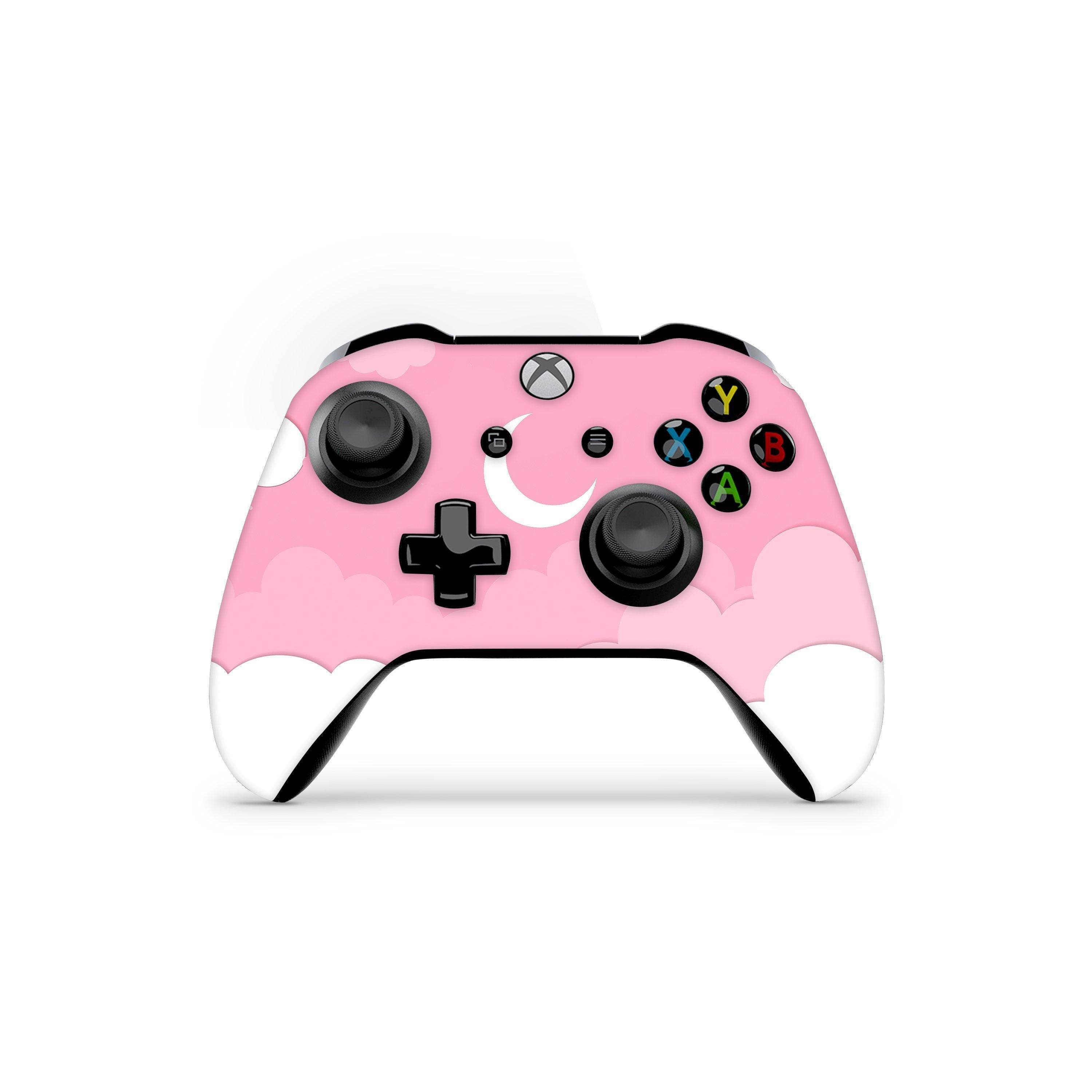 Xbox One Controller Skin Decals Pinky Moon Wrap Vinyl Sticker